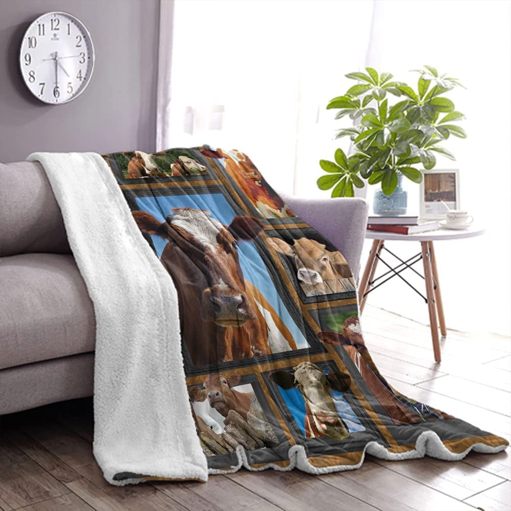 Cute cow blanket hotsell
