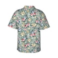thumbnail image 3 of Haiem Rose Flowers Printed Hawaiian Shirt for Men - Men’s Casual Beach Summer Shirts - Stretch Fabric with Modern Fit-X-Large, 3 of 9