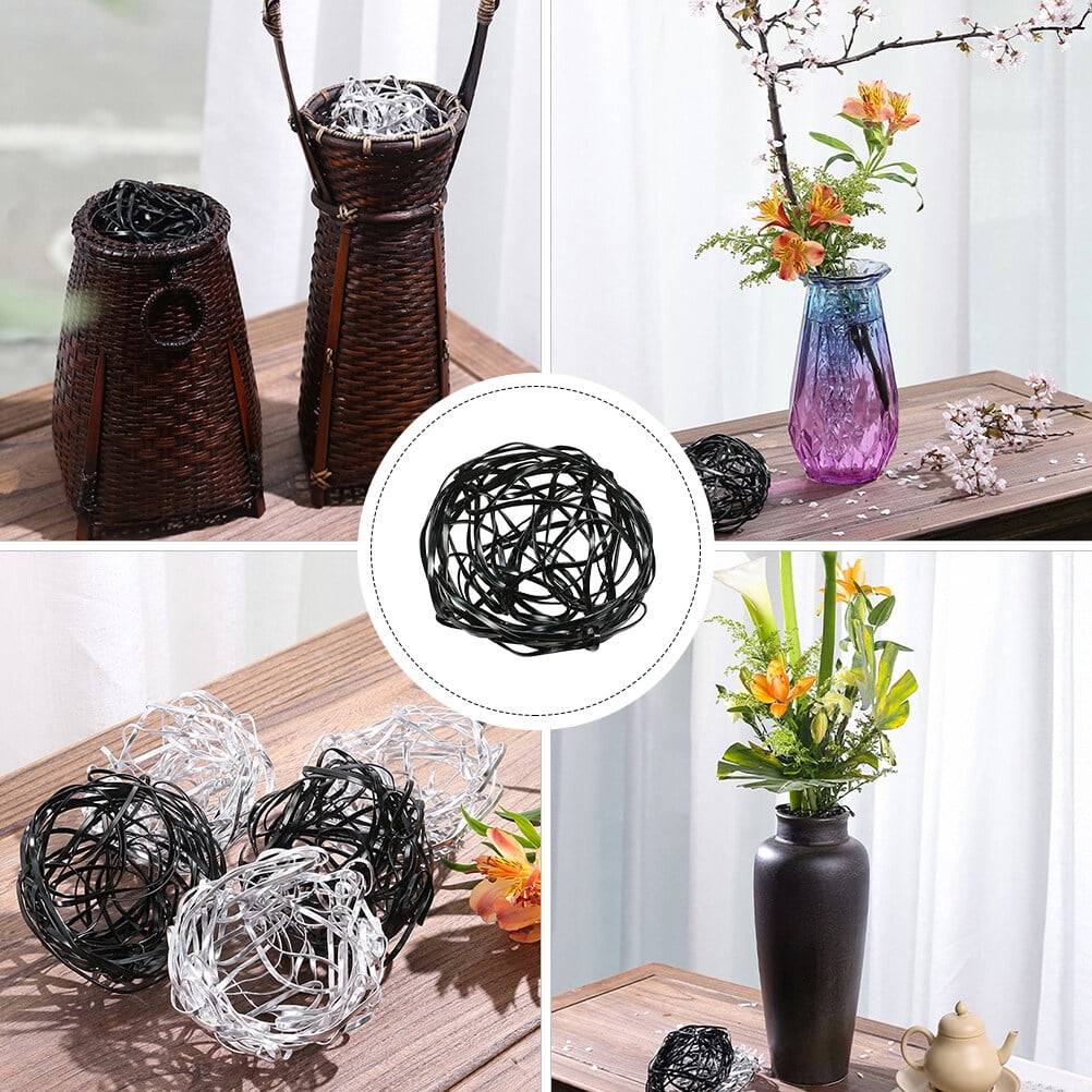 6 Pcs Fixed Grid for Flower Arrangement Stand Wedding Tools Lid Arranger Grids Racks Holder Circle Arch