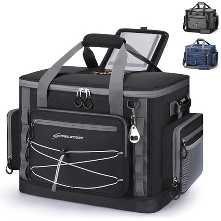 Maelstrom Soft Cooler Bag,Soft Sided Cooler,Collapsible Cooler,Insulated Ice Chest,Large Leakproof Camping Cooler,Portable Travel Cooler for Kayaking,Beach