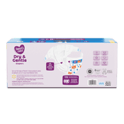 Dry & Gentle Diapers Size 8, 108 Count