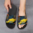 thumbnail image 6 of GZHJMY Stylish Slides for Women Men, Cartoon Cool Toy Racing Car Soft Flexible Slip-on Sandals Slippers, 6 of 7