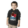 thumbnail image 2 of Awkward Styles Thanksgiving Toddler Hoodie Baby Turkey Fleece Hooded Sweatshirt, 2 of 5
