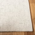 thumbnail image 3 of SAFAVIEH Micro-Loop Charlotte Geometric Solid Wool Area Rug, Light Grey/Ivory, 5' x 8', 3 of 9