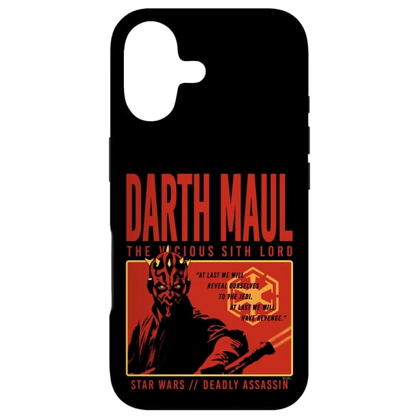 Funda para teléfono STAR WARS Darth Maul The Vicious Sith Lord iPhone 17