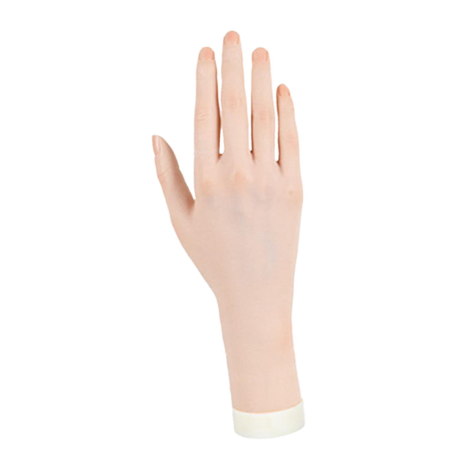 Bothyi Practice Mannequin Hand for Rings Photo Props Acrylic Nails Practice Training right hand