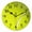 A019, variant on 12 Inch Wall Clock Battery Operated Round Clock for Office, Kitchen, Outdoor, Living Room, Tennis Ball With White Line