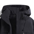 thumbnail image 6 of Mens 3 in 1 Outdoor Jacket Waterproof Windproof Detachable Inner Fleece Hooded Hiking Mountain Shell Coat, 6 of 6