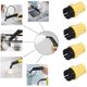 thumbnail image 2 of 4-Pack Yellow Round Cleaning Brush Set, 2 of 5