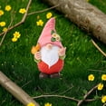 thumbnail image 3 of nvzhuang Solar Light Garden Statues Cute Standing Gnome Figurines Yard Sculpture for Patio Lawn Outdoor Decoration, 3 of 6