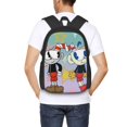 thumbnail image 7 of The Cuphead Show Backpacks Bookbag Casual Daypack Backpacks for Travel Work Camping Office, 7 of 7