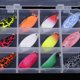 thumbnail image 4 of Cebos de Acero Inoxidable Macarena 12pcs 3g Trucha de Metal Pesca Señuelo con Caja, 4 of 8