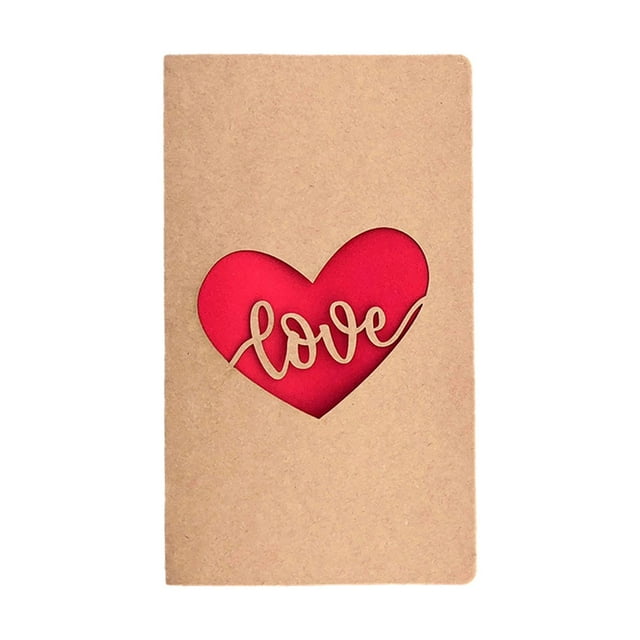 Tarjetas de San Valentín Tarjeta de aniversario Tarjeta de felicitaciones Tarjeta de cumpleaños para Amor de corazón