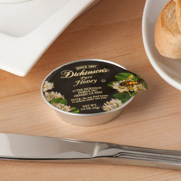 Dickinson's Pure Honey .5oz Portion Cup - 200/Case