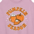 thumbnail image 3 of Instant Message - Pumpkin Season - Women's Racerback Tank Top, 3 of 6