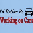 thumbnail image 3 of CafePress - Rather Be Working On Cars Light T Shirt - Men's Classic Graphic T-Shirt, 3 of 4