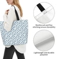 thumbnail image 3 of Fotbe Nautical Theme Anchors Bolsa Tote Estética de Lona con Estampado para Mujer - Bolsa Reutilizable de Hombro Casual para Vacaciones, Compras, Trabajo y Gimnasio, 3 of 8