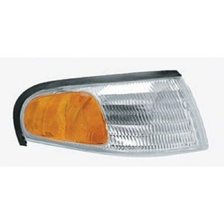 1998 Mustang Parts Go-Parts OE Replacement for 1994 - 1998 Ford Mustang Parking Light Assembly / Lens Cover - Right (Passenger) Side F4ZZ 13200 A FO2521125 Replacement For Ford Mustang ()