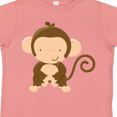 thumbnail image 4 of Inktastic Happy Monkey Boys or Girls Toddler T-Shirt, 4 of 5