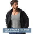 thumbnail image 6 of MANIFIQUE Gynecomastia Compression Shirts for Men, Tank Top Body Shaper, Fajas para Hombres, Slimming Undershirt, 6 of 7