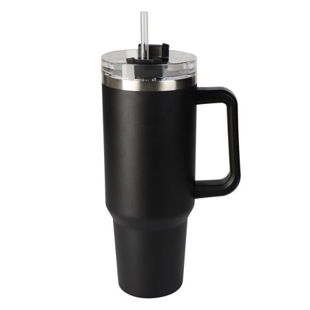 Potted Pans Coffee Tumbler with Handle - 40oz Stainless Coffee Insulated Tumbler