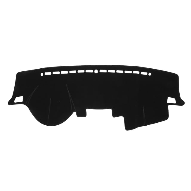Cubierta de tablero de Unique Bargains para consola central del automóvil, alfombrilla antideslizante para tablero de Kia Forte 2009-2016, poliéster negro, 1 pieza
