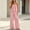 Pink women's boho vacation outfit a1, variant on Cagogo Women's 2 Piece Casual Sets V Neck Sleeveless Tank Top Wide Leg Pants Solid Boho Vacation Outfit Loose Summer Travel Clothes Matching Lounge Sets Tracksuits, Pink 2XL