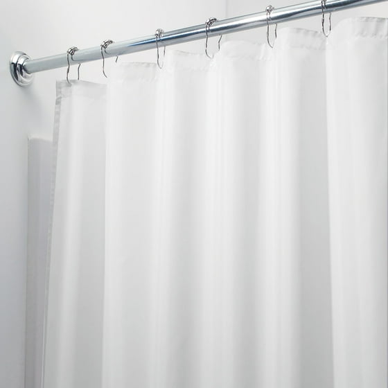 Interdesign Waterproof Fabric Shower Curtain Liner Various Sizes Interdesign Waterproof Fabric Shower Curtain Liner Various Sizes Natural Colors Com
