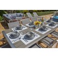 thumbnail image 6 of Belvedere Combination Furniture for Outdoor – Patio Furniture Set with Sectional Set, Eight-seat Dining Set, and Chaise Lounge Set (16-Piece), 6 of 11