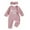 Pink, variant on Zshosam Infant Girl Rompers Newborn Baby Boys Girls Rompers Crew Neck Long Sleeve Toddler Romper Cute Print Romper Jumpsuits Unisex Infant Clothes Size 0 3 Months,(Pink 0-3 Months)