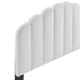 thumbnail image 3 of Modway Veronique Twin Modern Performance Velvet Headboard in White, 3 of 8