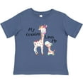 thumbnail image 3 of Inktastic My Grandma Loves Me Giraffe Boys or Girls Baby T-Shirt, 3 of 5