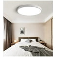 thumbnail image 3 of LED Flush Mount Ceiling Light, 30W Round Panel Light, 3000-6500K Ceiling Lights Lighting Fixture for Kitchen, Hallway, Bathroom, Stairwell, 3 of 8