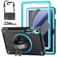 thumbnail image 1 of Funda Miesherk STOCK para Galaxy Tab S10 FE S9 FE 10.9" Verde Menta, 1 of 7