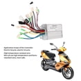 thumbnail image 3 of Electric Bicycle Brushless Controller, Aluminum Alloy Overcurrent  36V 450W Brushless Controller  for Electric Tricycle, 3 of 8