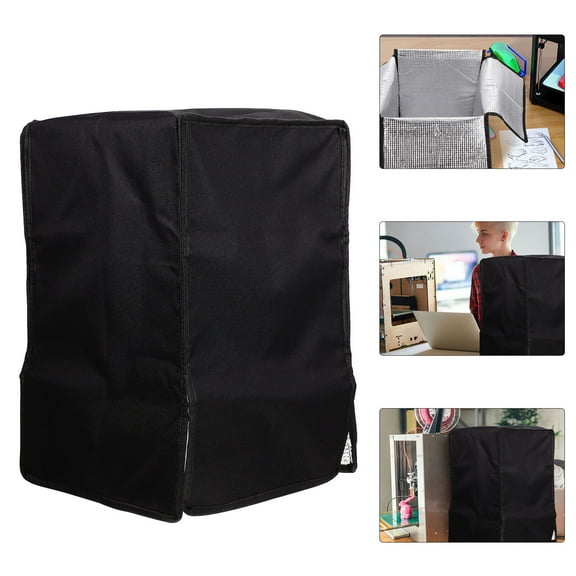 Mobutofu 1Set 3D Printer Cover for in Black PVC 42x9.9in