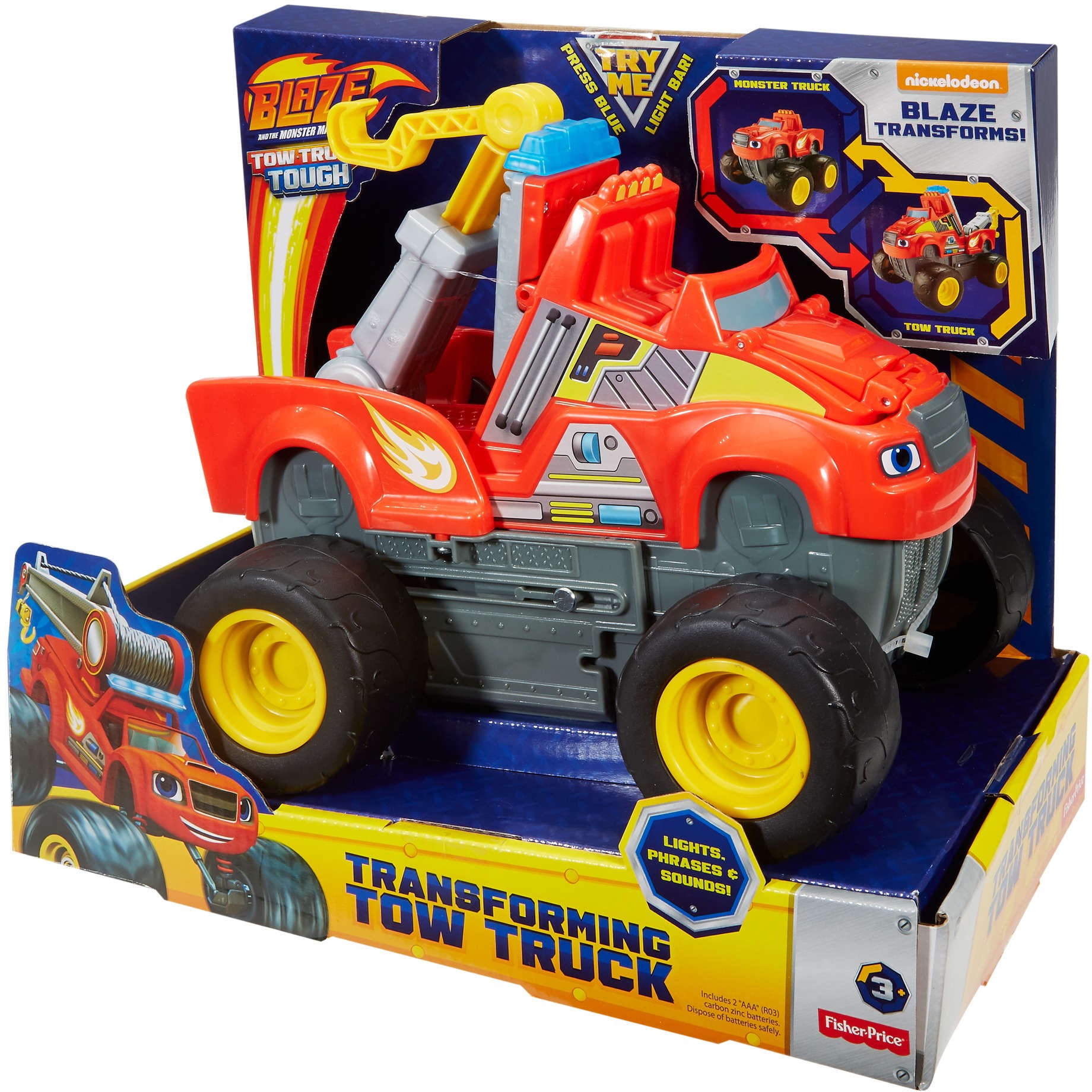 blaze and the monster machines tow truck