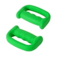 thumbnail image 2 of GARENDE 2 Pieces Boxing Dumbbells D Shape Grip Hand Weight for Aerobics Exercises Walkin Green, 2 of 9