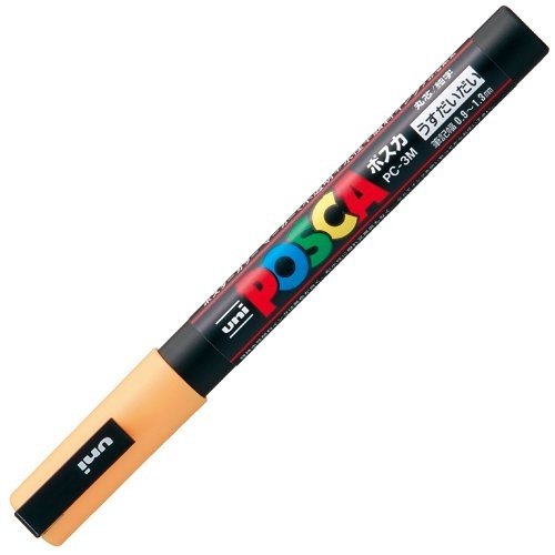 (light orange) - Uni Posca Fine Marker, Light Orange (PC3M.54)