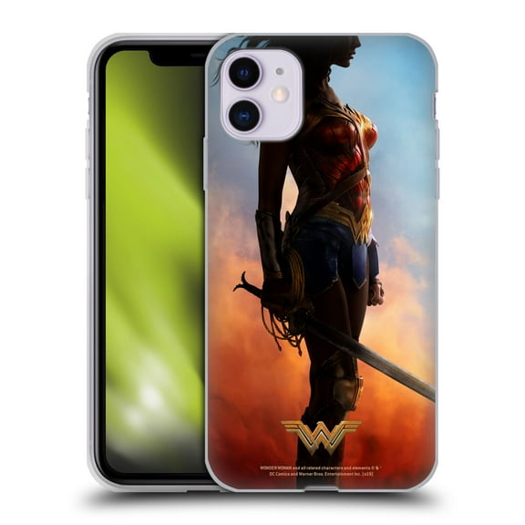 Head Case Designs Officially Licensed Wonder Woman Movie Posters Godkiller Sword Soft Gel Case Compatible with Apple iPhone 11