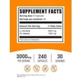 thumbnail image 6 of BulkSupplements L-Citrulline Malate 2:1 Powder - Amino Acid Supplement, Citrulline Supplement - 8 Capsules per Serving (3000mg), 240 Count, 6 of 6