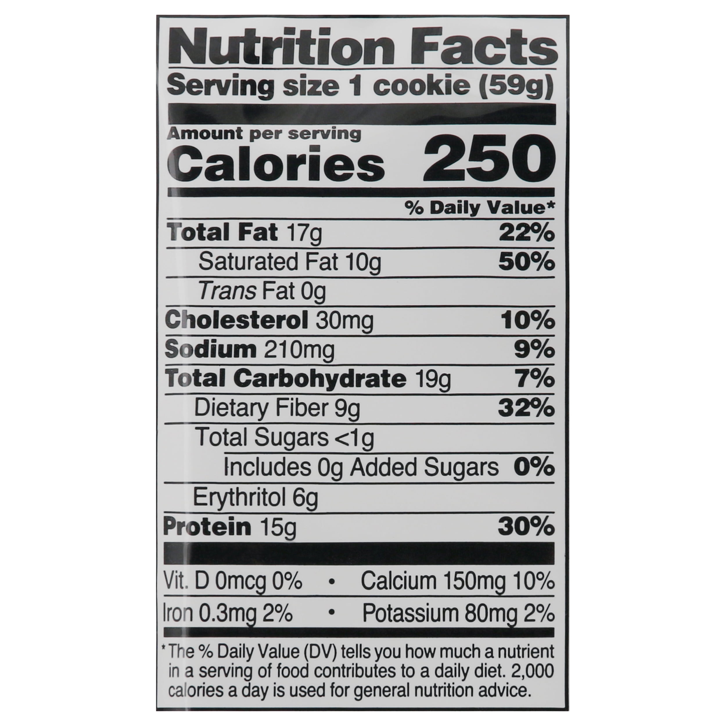 Quest Nutrition Quest Cookie, 2.08 oz Pack Of 12