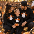 thumbnail image 3 of Yoofine Spooky Ghost Halloween Matching Family Graphic Sweatshirt, 3 of 8