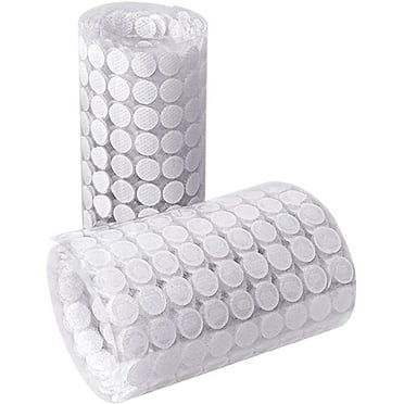 ICERUN Adhesive Dots, 10mm Adhesive Dots, 1008 Count, White