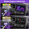 thumbnail image 3 of Radio para Auto Leadfan con Pantalla Táctil de 9" y CarPlay y Android Auto Inalámbricos, 3 of 7