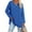 Blue, variant on Rciityk Womens Fall Tops Fashion Long Sleeve Tunic Pullover Tops Casual V Neck Basic T-Shirts Blouse Fall Spring Tops