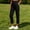 Black, variant on Khaki Pants Women Lounge Khaki Pants High Waisted Pants Full with Elastic Pocket Casual Black L