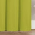 thumbnail image 5 of VCNY Home Neil Green Solid Grommet Blackout Curtain Panel, 52" x 90", 5 of 5