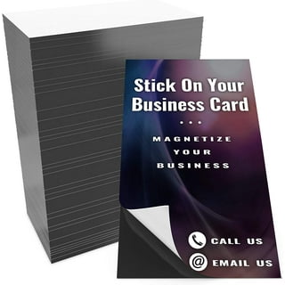 2x3.5 Inch Custom Business Card Magnets 20 Mil Round Corner
