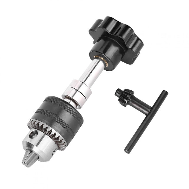 Equipo de carpintería, rango de sujeción de 0,5 mm a 6,5 mm Taladro manual de aluminio Herramienta de carpintería Artesanía excepcional